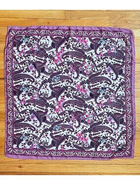 Bursa Turkish Silk Scarf 36"